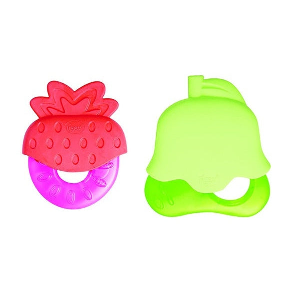 Tigex Teething Rings - Strawberry & Bell