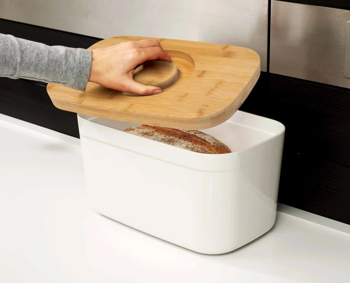 Joseph Joseph Bread Bin with Bamboo Lid