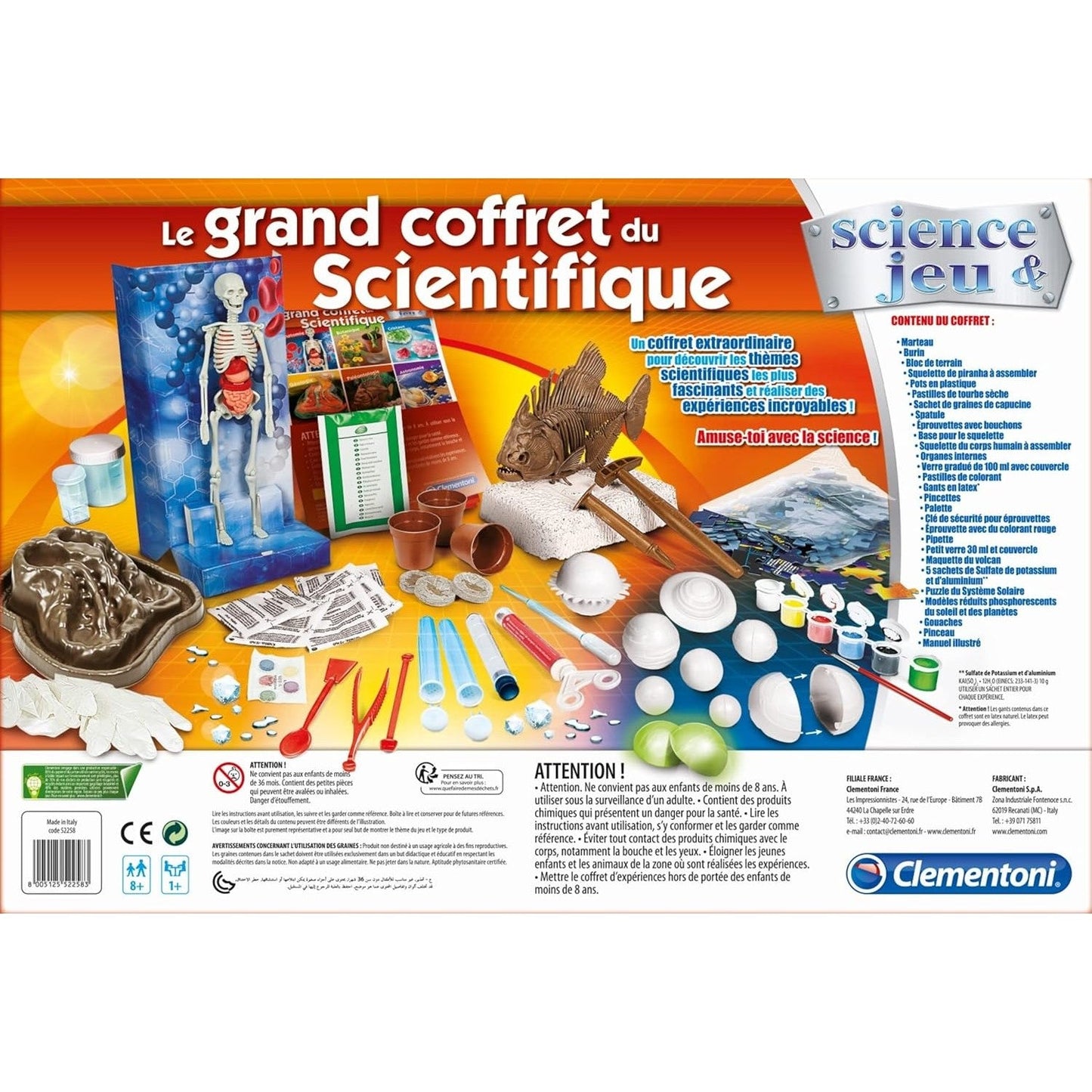 Science & Jeu Laboratoire - Le Grand Coffret Du Scientifique - FR - Medaid International