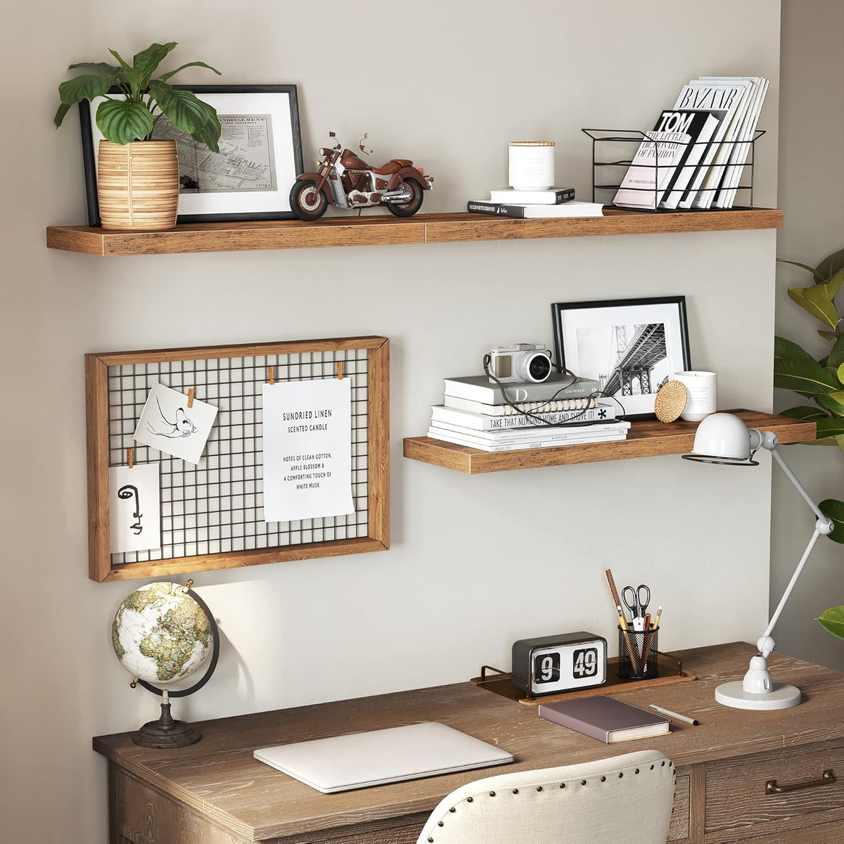 VASAGLE Wall Shelf LWS28BX