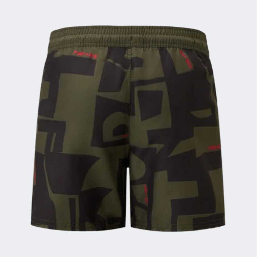 Fire And Ice Nelson Men Beach Swim Short Olive Green/Black - Medaid International