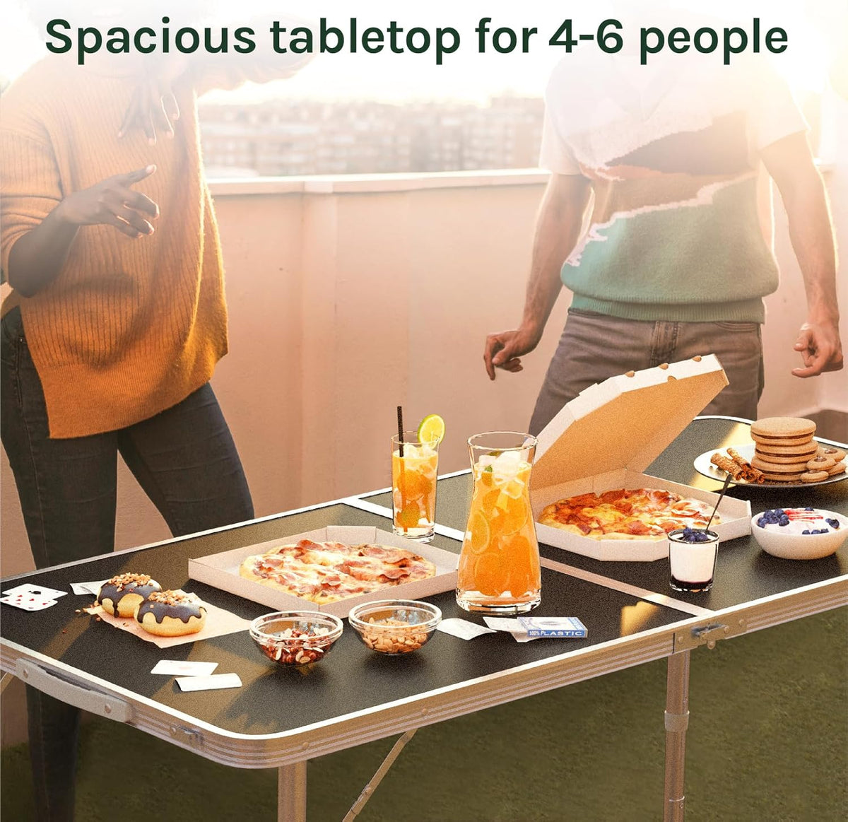 WOLTU Camping Table Picnic Table (CPT8122SZ)