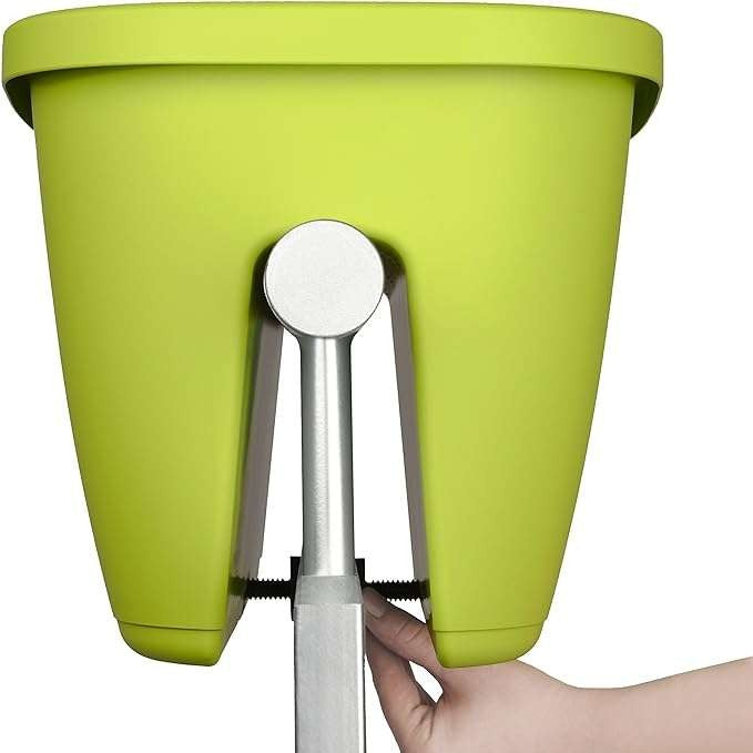 Emsa Railing Pot for the Balcony – self-watering system – Green-515017