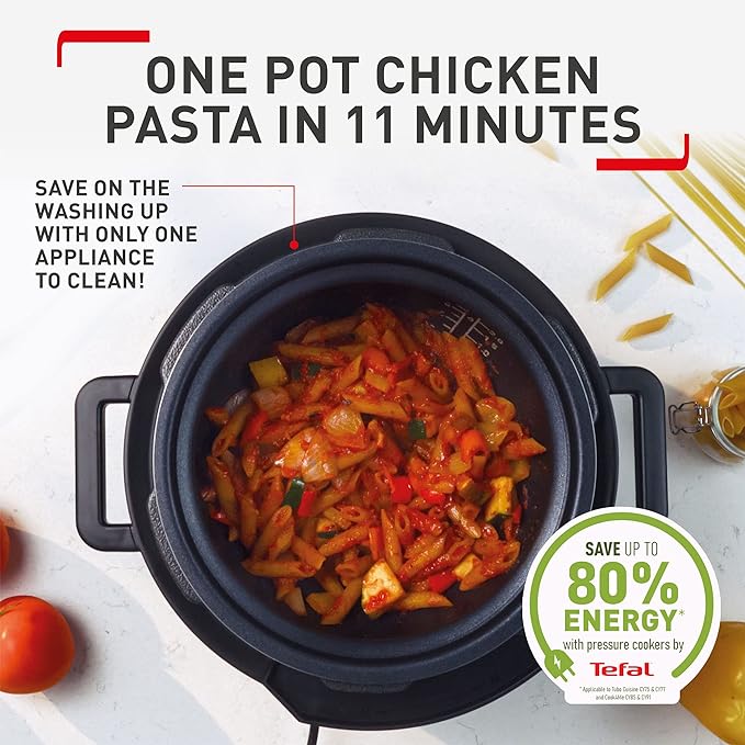 Tefal Turbo Cuisine Electric Pressure Cooker, CY754840