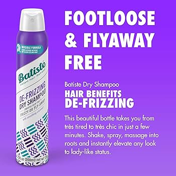 Batiste dry shampoo de-frizz 200ml