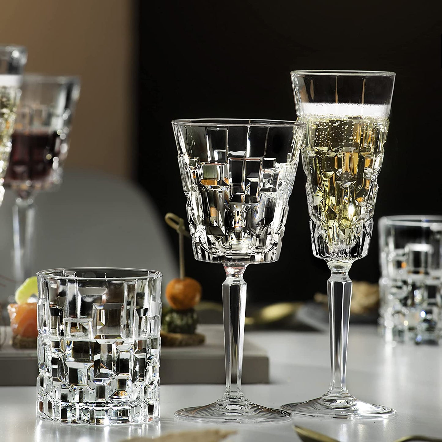 RCR etna water goblet set of 6 - 26cl