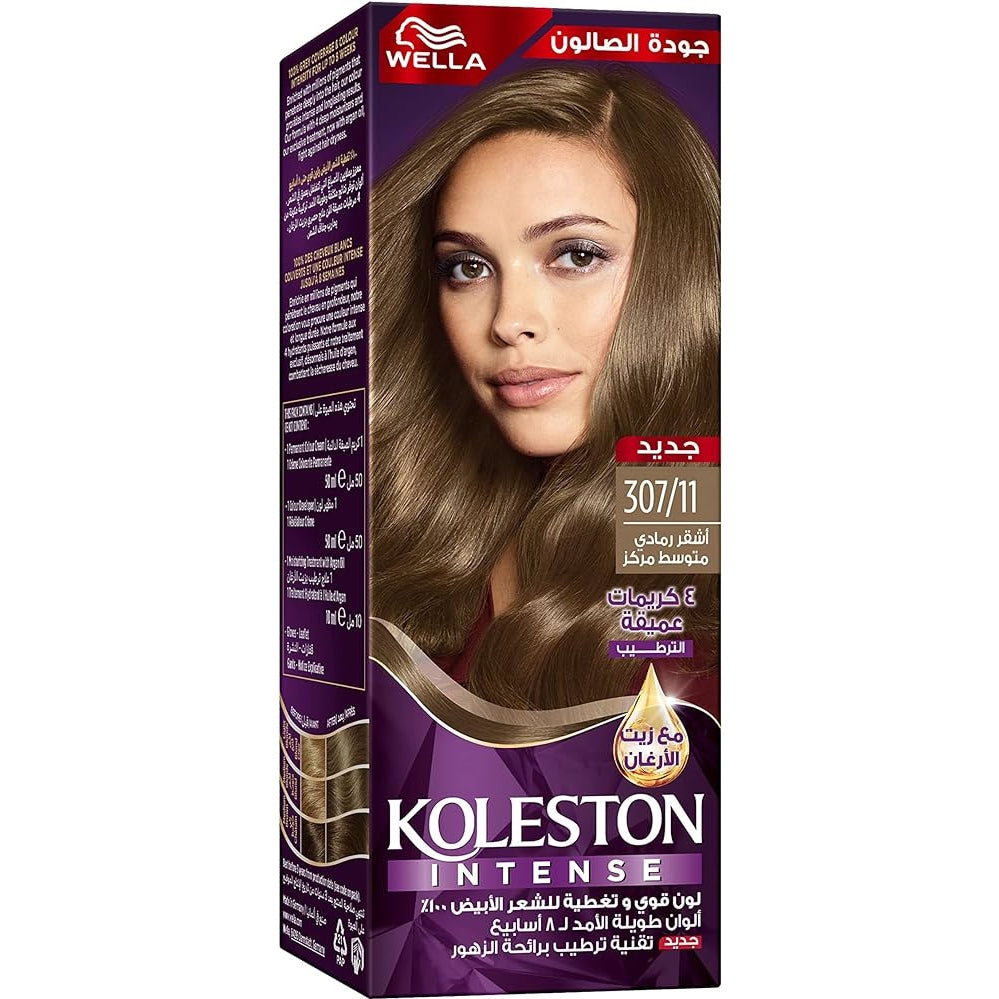 KOLESTON INTENSE DEEP ASH MEDIUM BLONDE 307/11 - Medaid