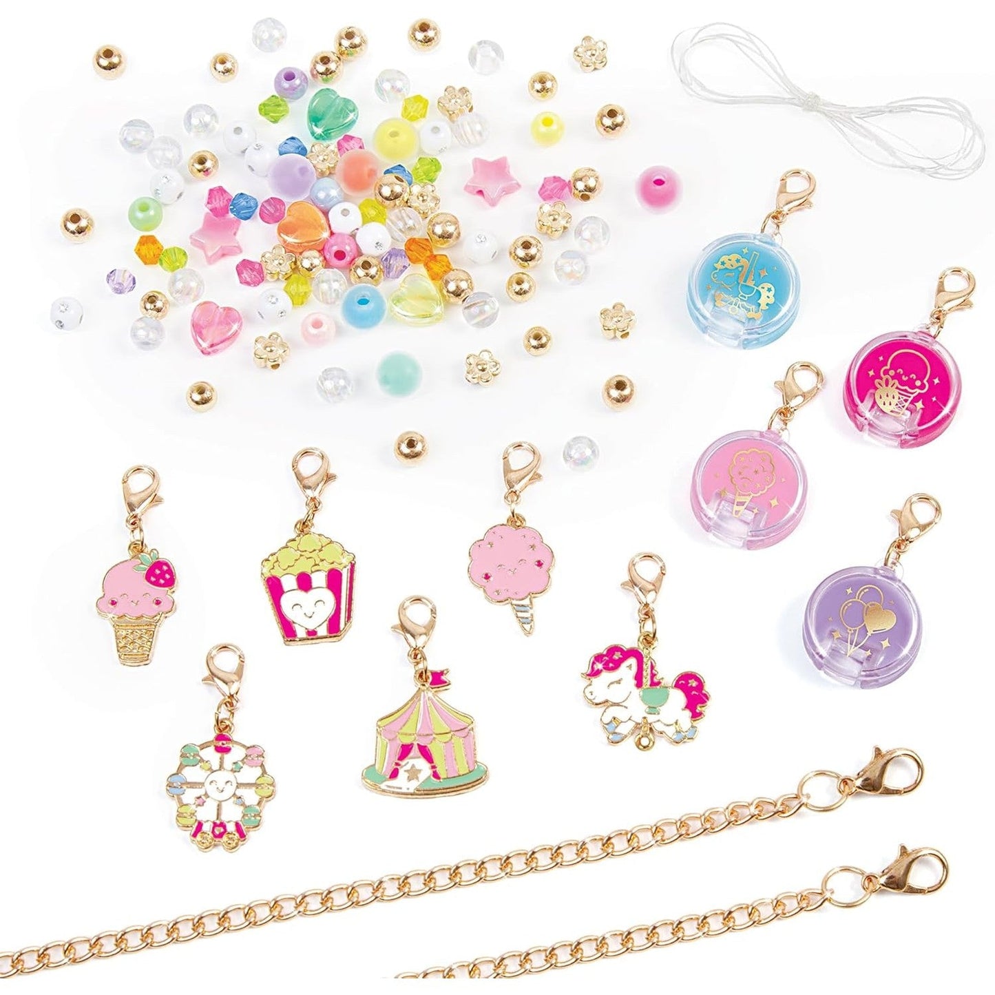 Sweet Spin Carnival Lip Gloss Bracelets - 104pc - Medaid International