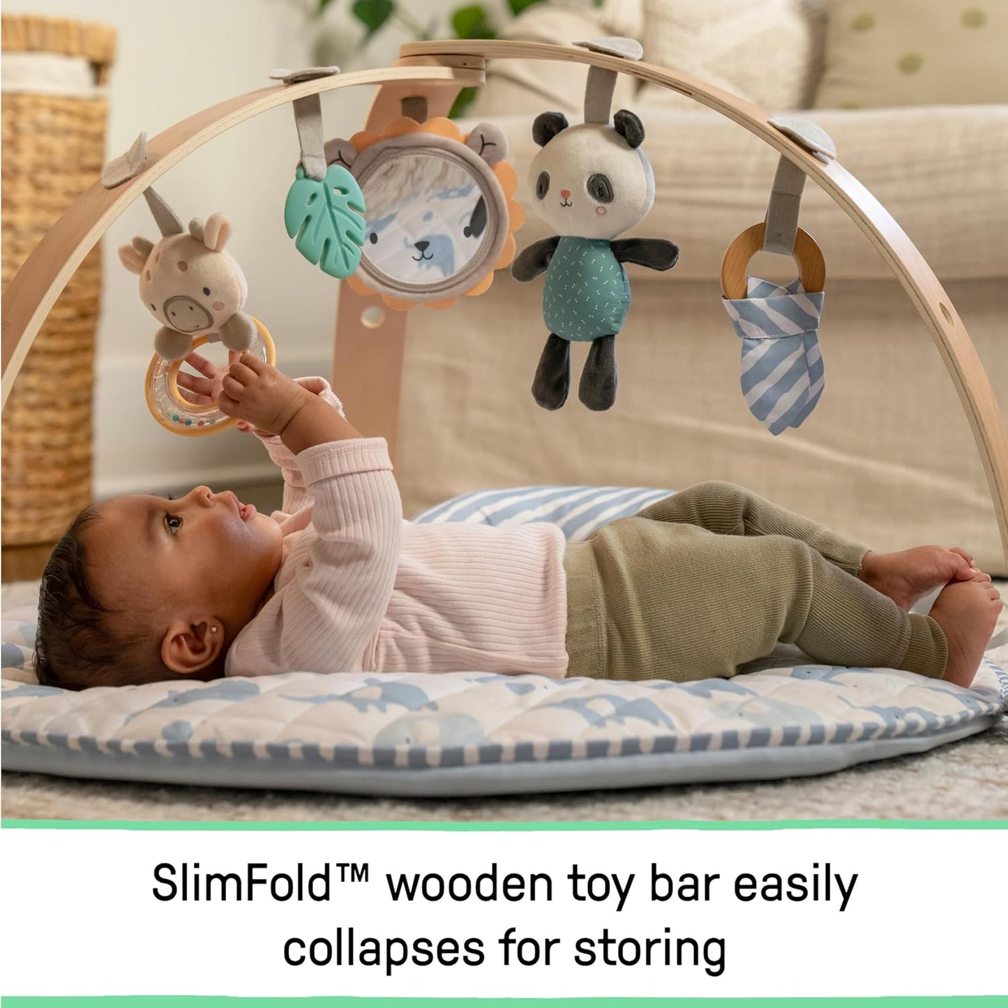 Kids2 - Ingenuity Cozy Spot Gym - Elephant March