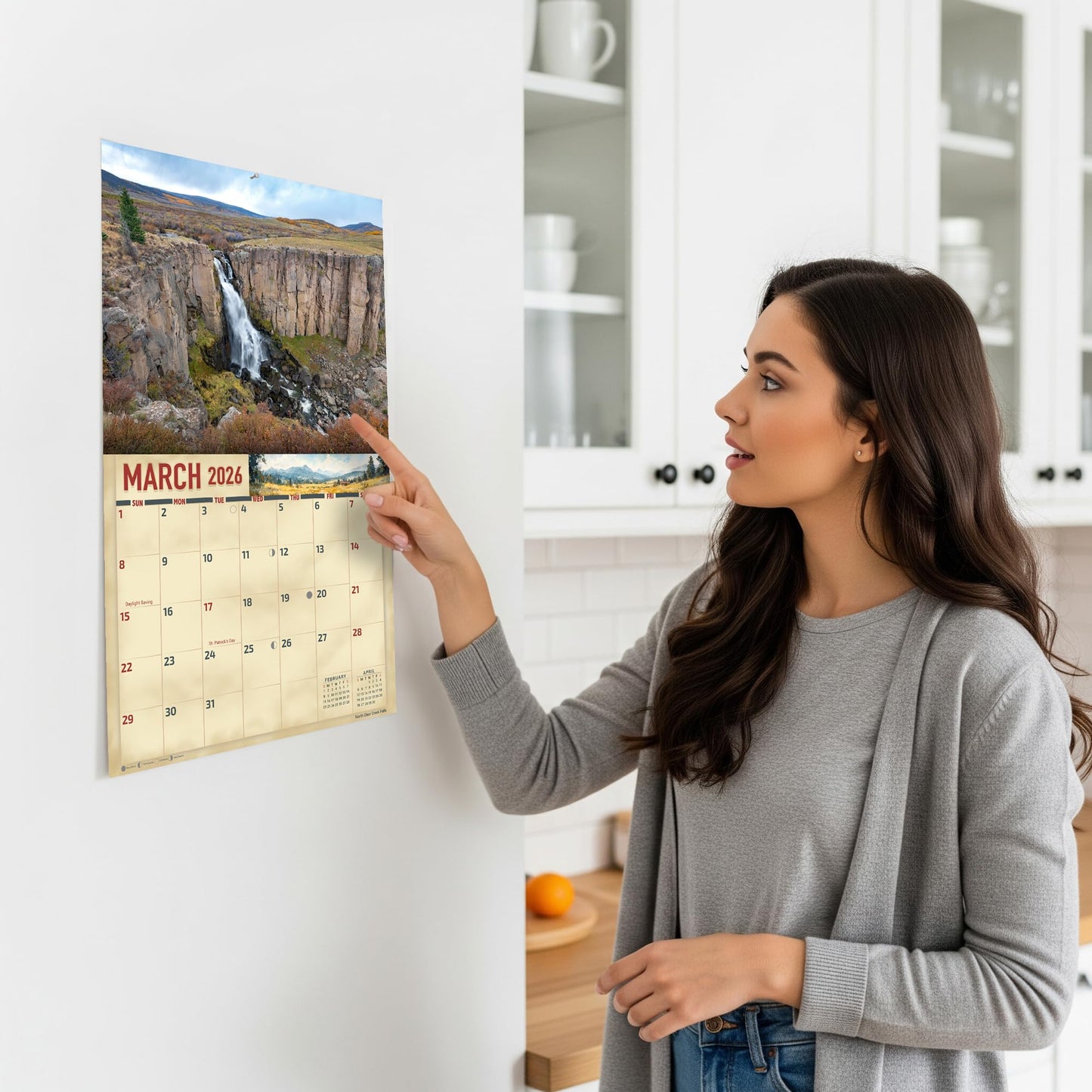 2026 Colorado Scenic Wall Calendar 16-Month X-Large Size 14x22, Majestic Mountains, Alpine Lakes, by The KING Company-Monster Calendars - Medaid International