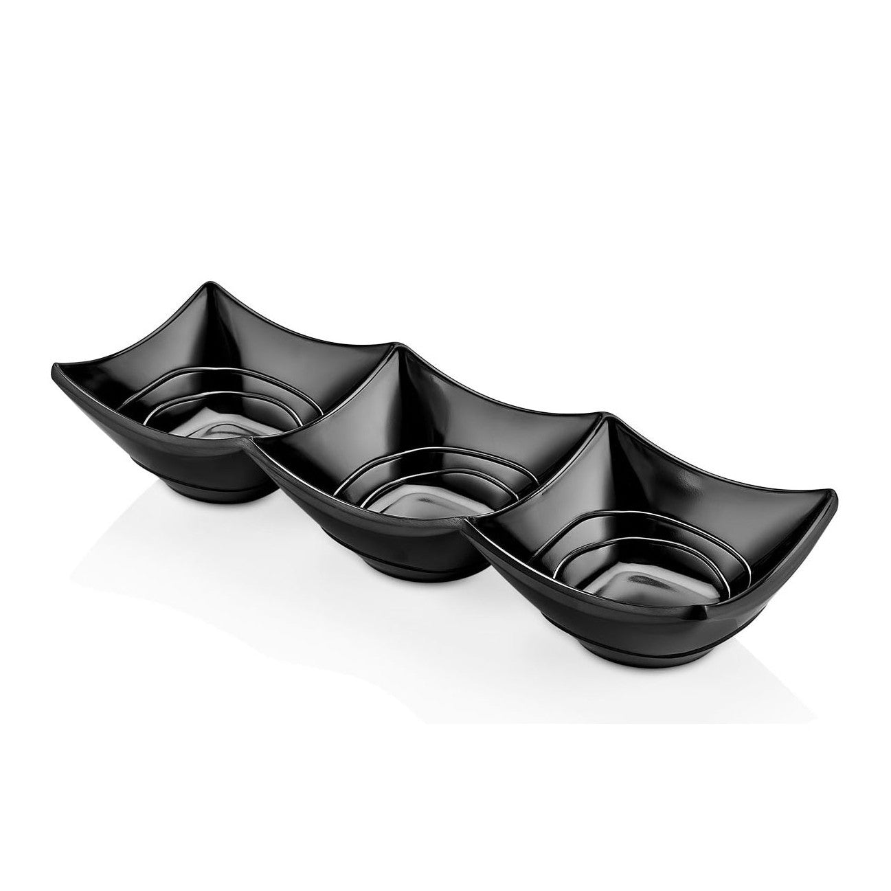 Connected Melamine 3 Bowls Size 24 cm