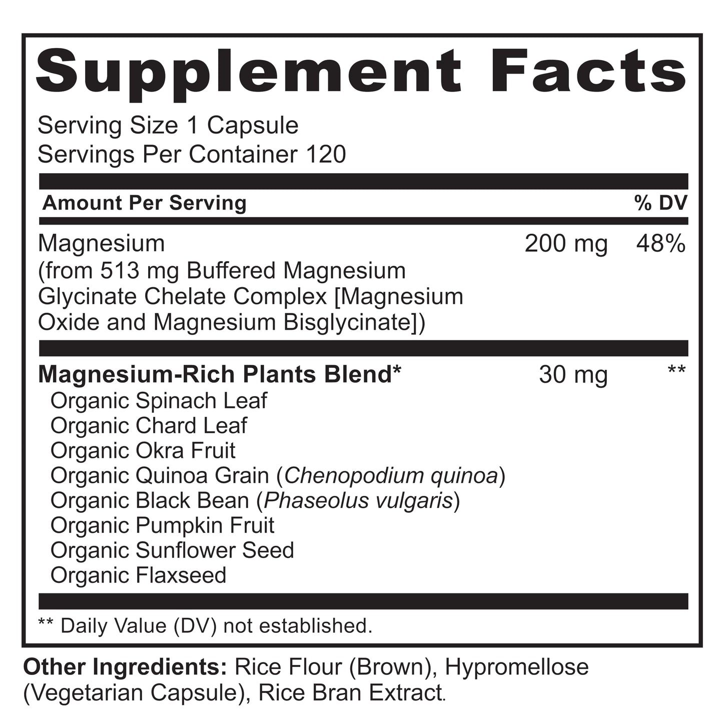 NATURELO Magnesium Glycinate Chelate Complex - 200 mg Magnesium with Organic Vegetables to Support Sleep, Calm, Muscle Cramp & Stress Relief - Gluten Free, Non GMO - 120 Capsules - Medaid International