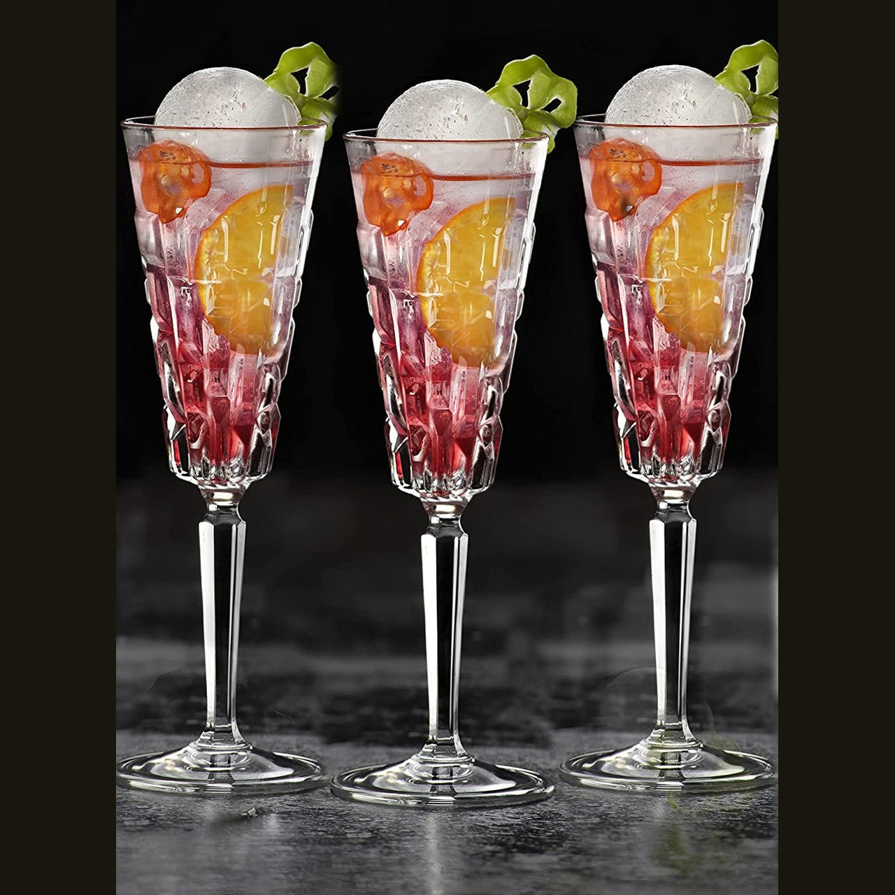 RCR etna flute goblet set of 6 - 19cl