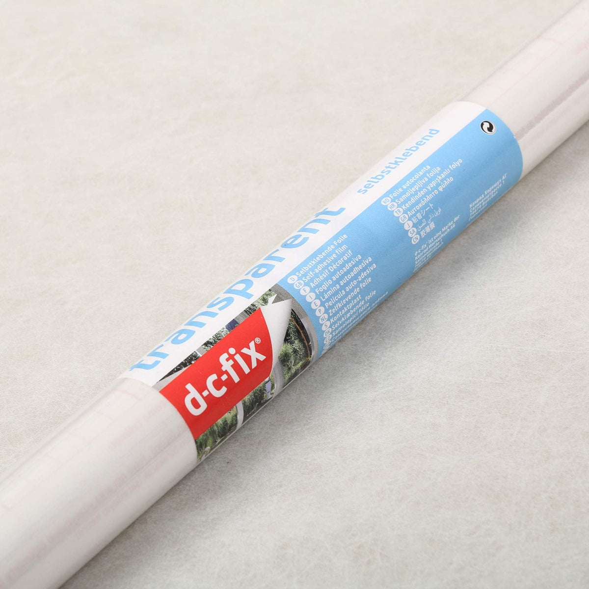 d-c-fix 346-0350 Self-Adhesive Privacy Glass Window Film, Rice Paper, 17" x 78" Roll - Medaid International