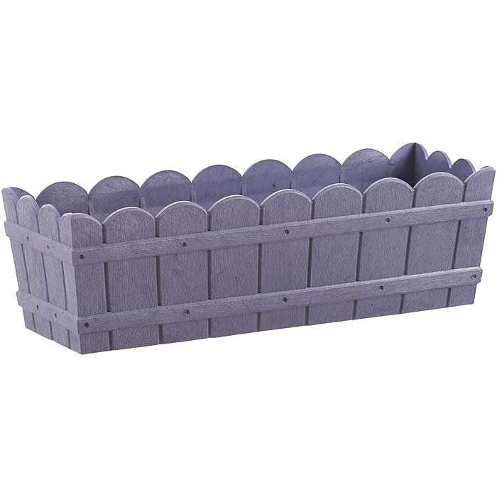 Emsa 515253COUNTRY Window Box 75 x 17x 15 cm, lilac