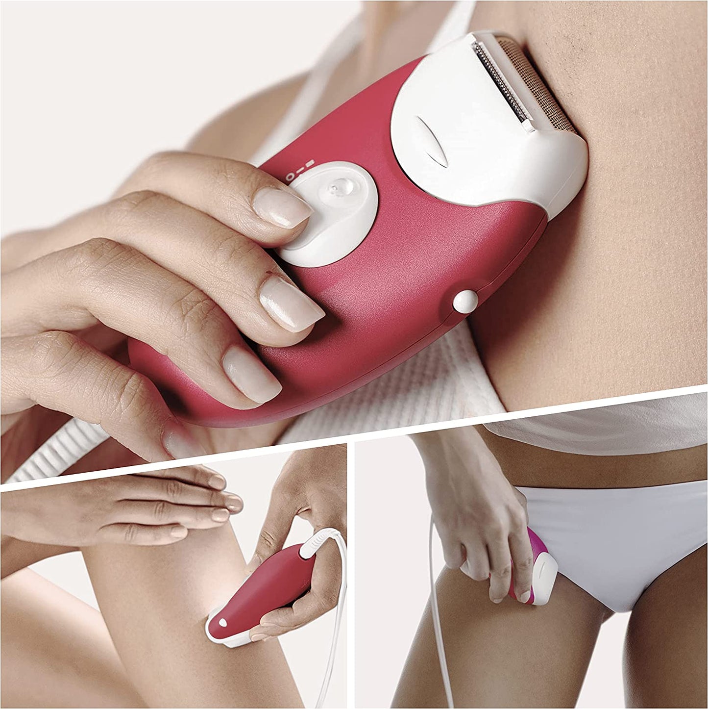 Braun Silk-épil 3 (3-410) epilator with 3 extras including shaver head