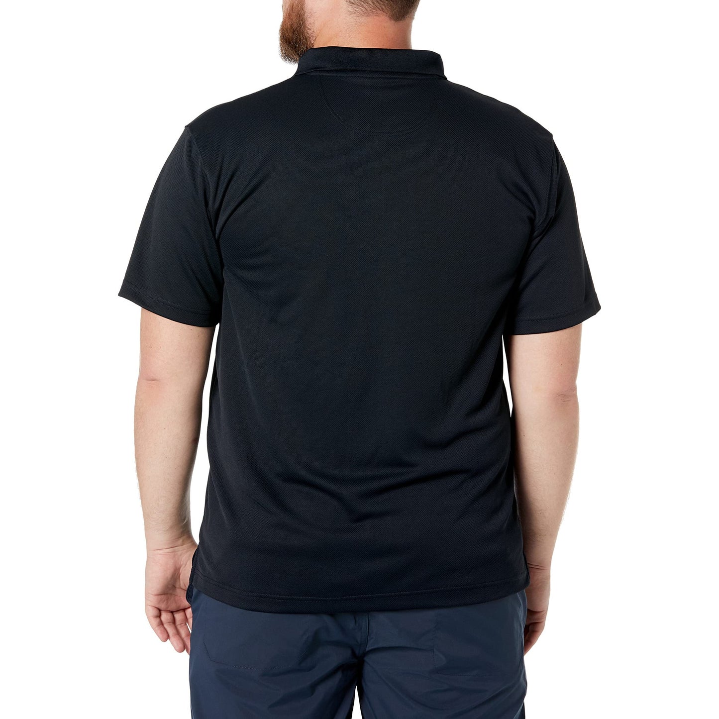 Columbia Mens Utilizer Short Sleeve Polo, Black, 5X - Medaid International