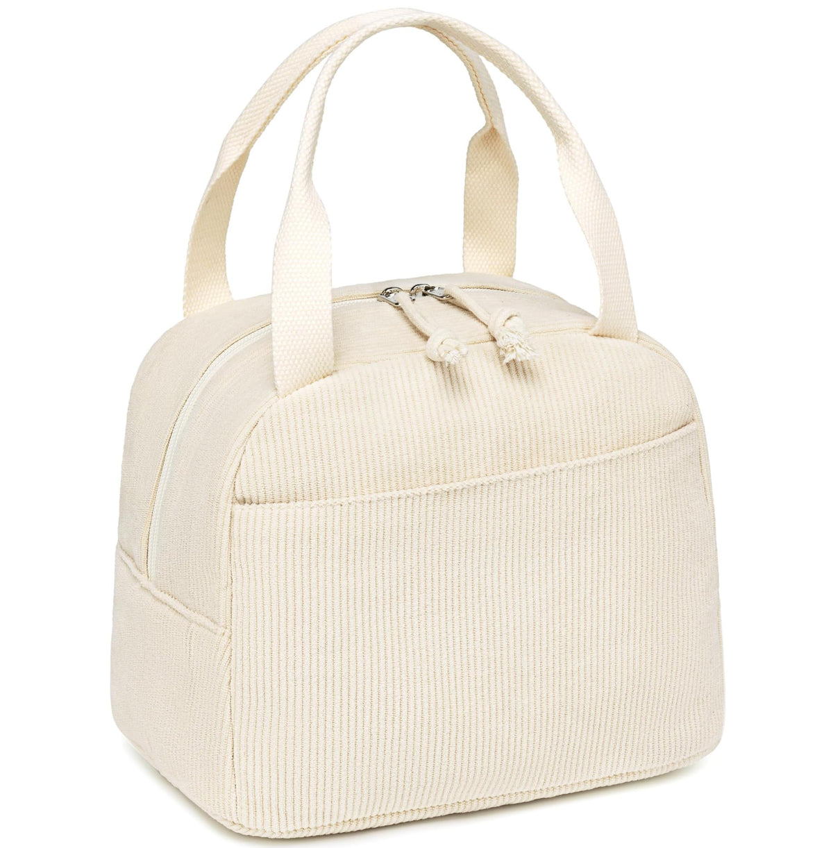 TERRIFI Stylish and Spacious Lunch Bag Set, Perfect for Work, School, Picnics, and Travel - Includes Utensils and Insulated Tote Bag (Beige)