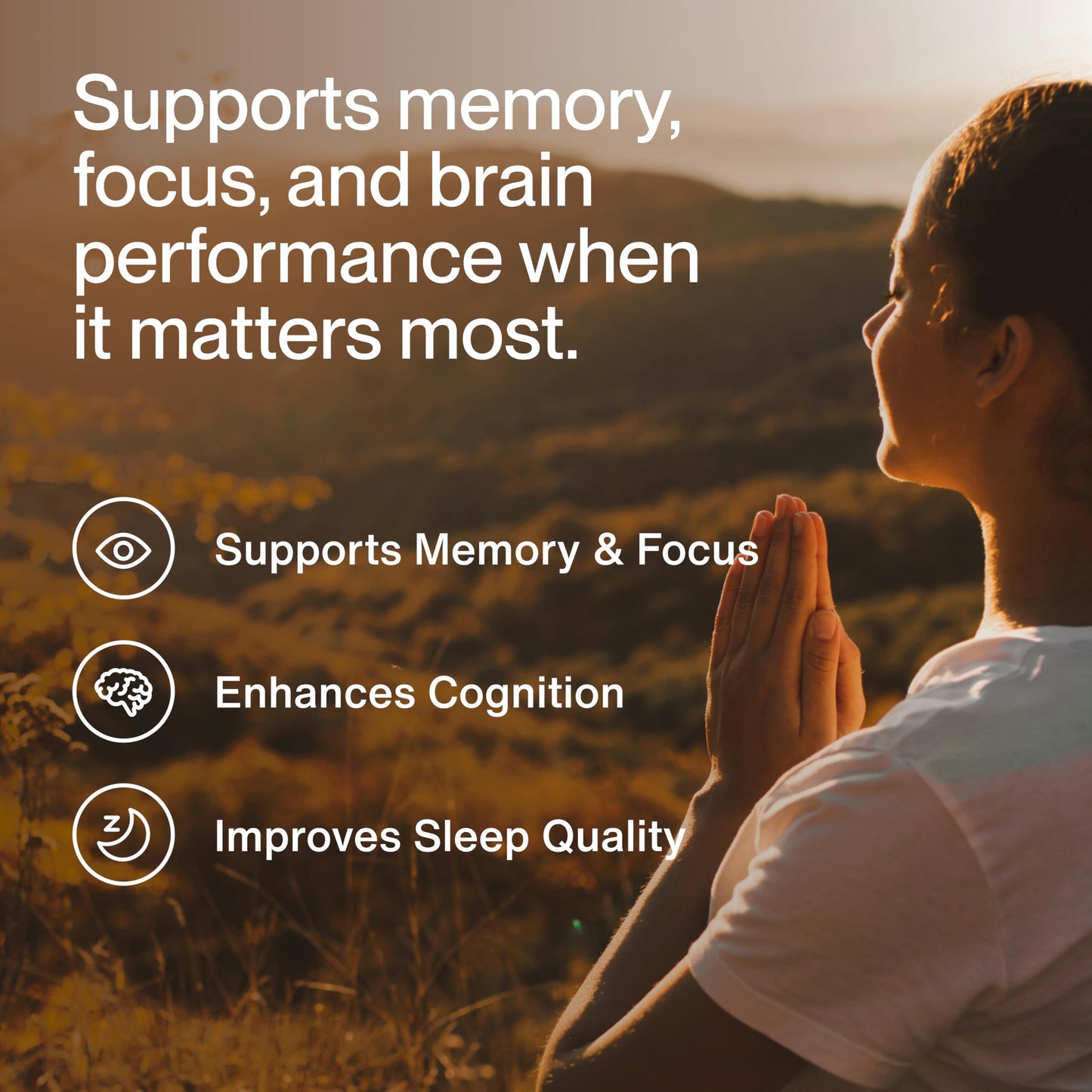 Momentous Magtein Magnesium L-Threonate - Brain & Rest Support Supplement - Boosts Cognitive Function & Sleep Quality - NSF Certified for Sport -145 mg - 30 Servings - Medaid International