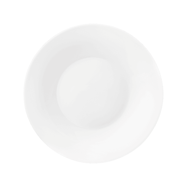 Bormioli rocco white moon soup plate 23cm