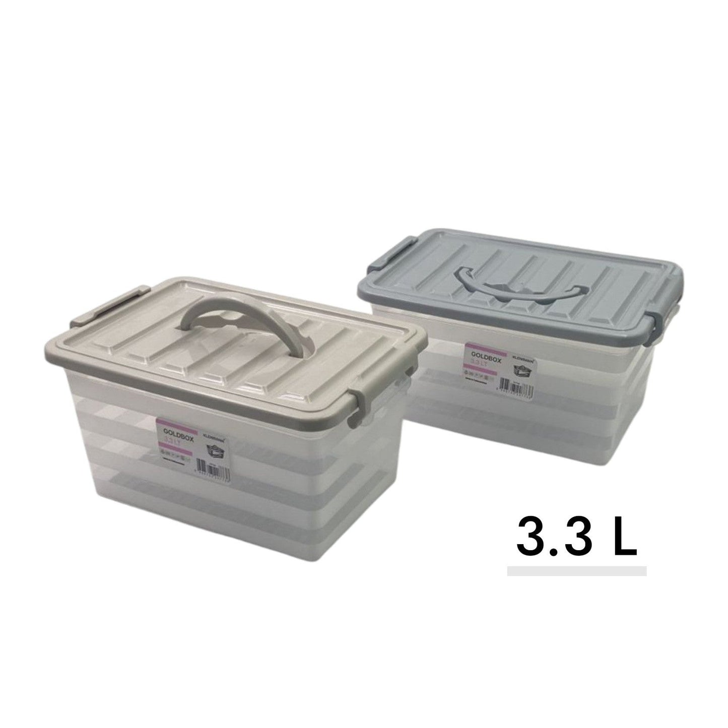3.3 Lt Goldbox Multipurpose Locked Storage Box w Handle