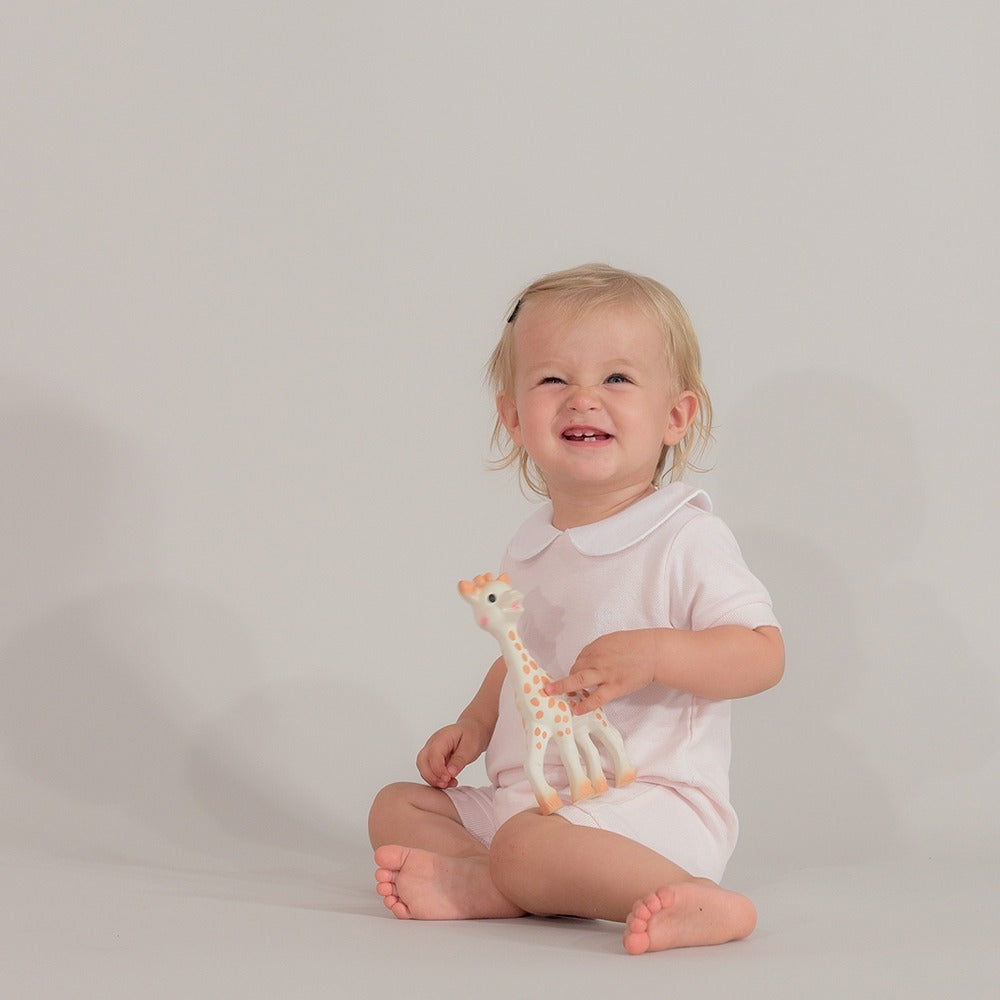 Pink Cotton Romper