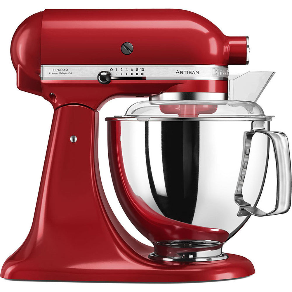 Kitchenaid MIXER TILT-HEAD 4.8L - ARTISAN WITH EXTRA ACCESSORIES - Empire red