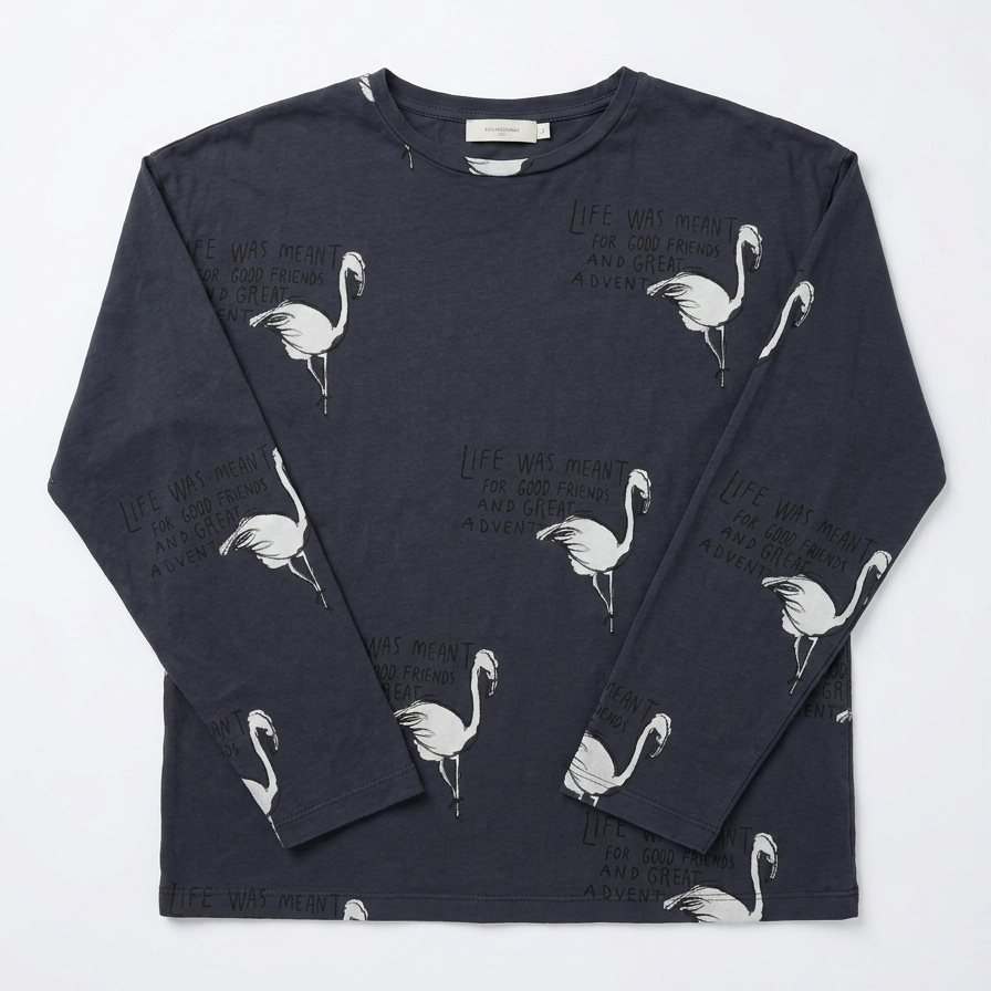 Zara Girl's Dark Grey Printed Blouse| Zara In Lebanon