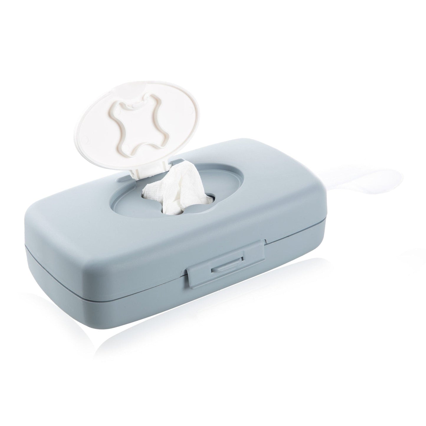 Babyjem Wet Towel Box Grey And White Hygienic Storage