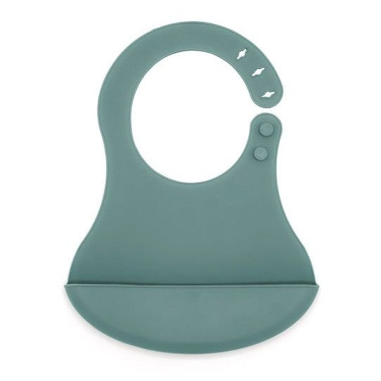 Baby Jem Mini Silicon Bib Mint Spill-Proof Feeding Accessory