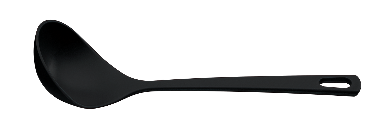 Tramontina Ability black nylon ladle