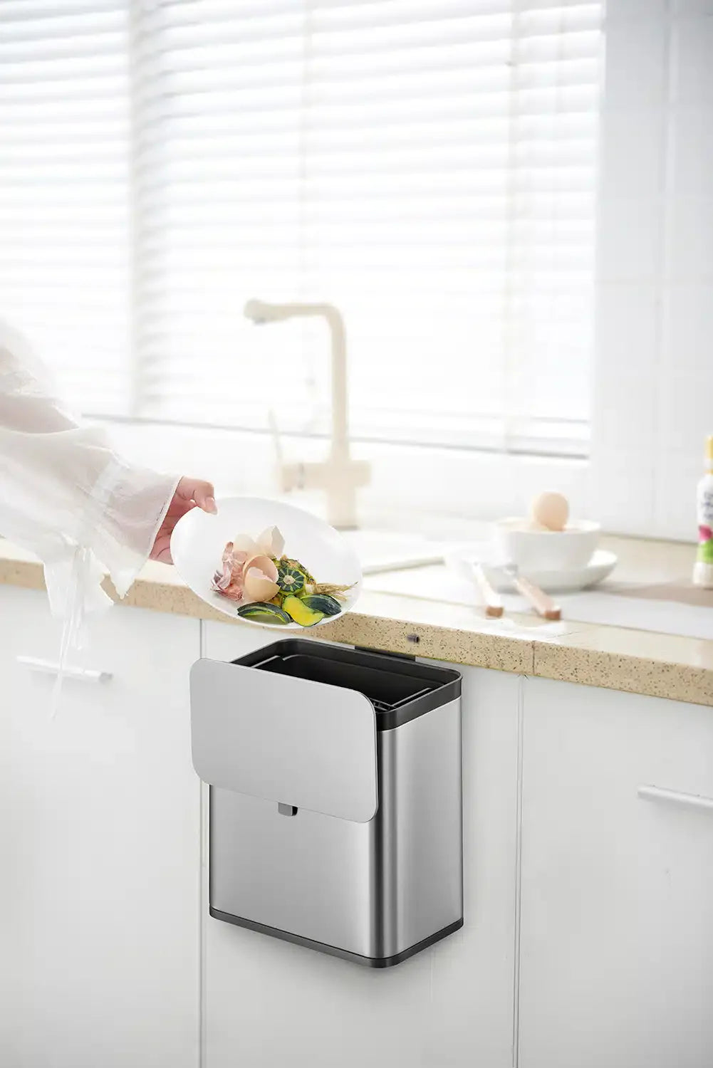 EKo Puro S Food Waste Caddy 7L Matt s/s