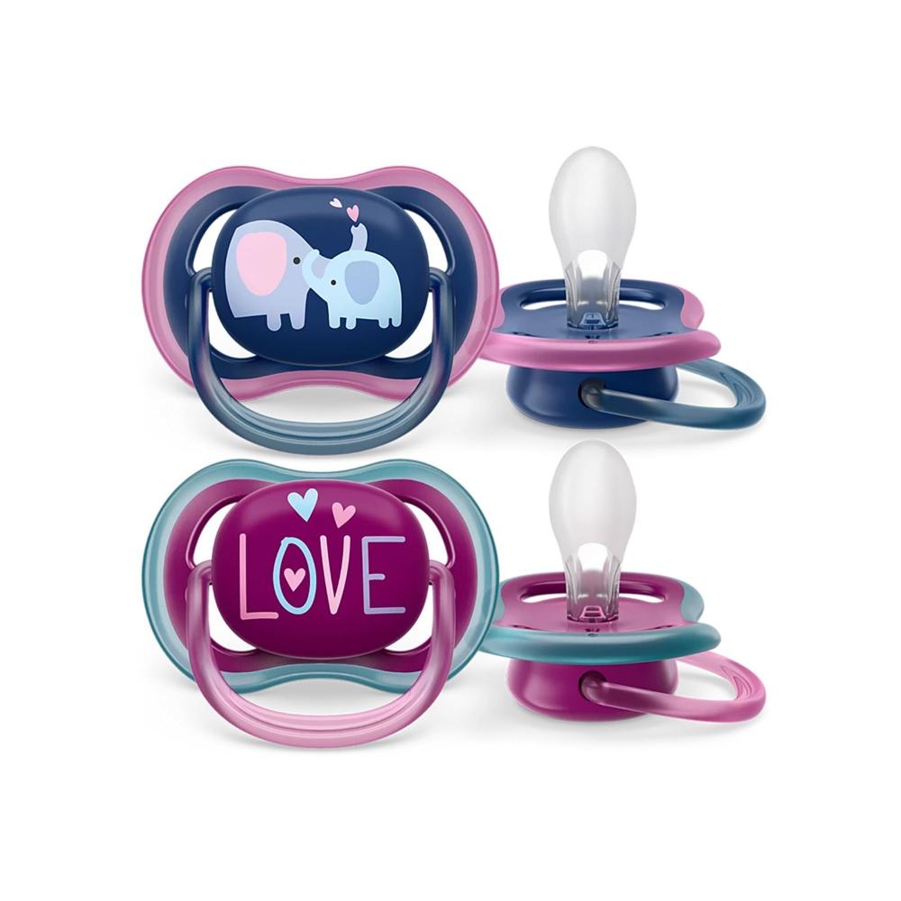 Ultra Air Soother 18M+ Girl Pack Of 2 - Medaid International