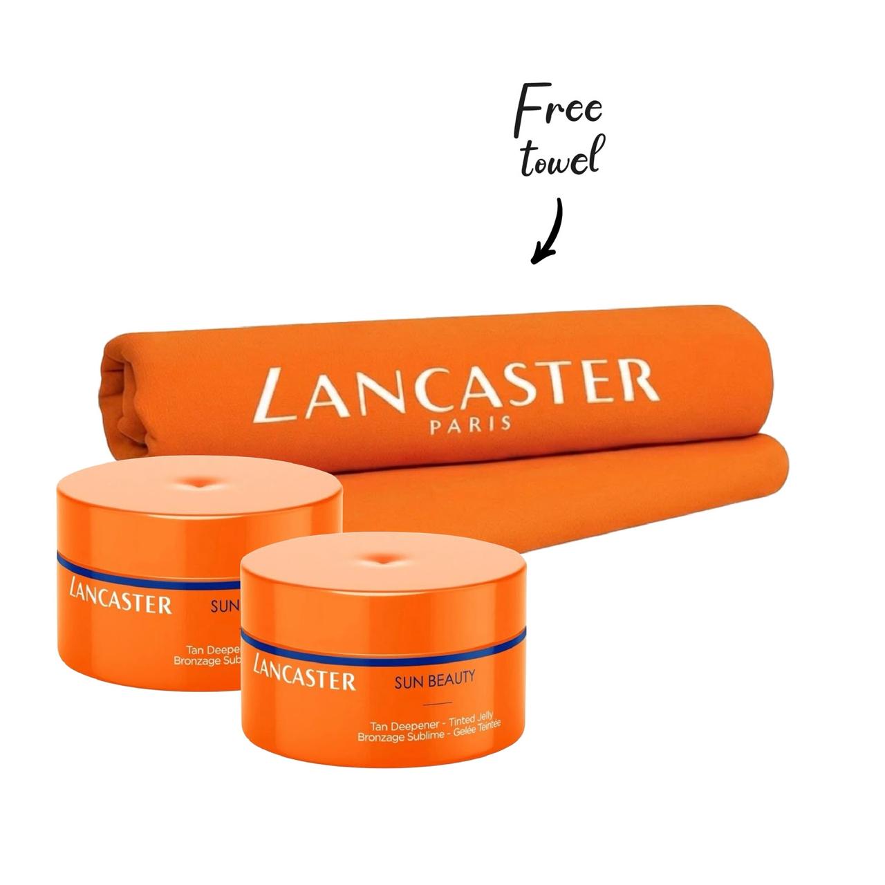 Buy 2 LANCASTER Sun Beauty Tan Deepener Tinted 200ML Get Free Beach Bag