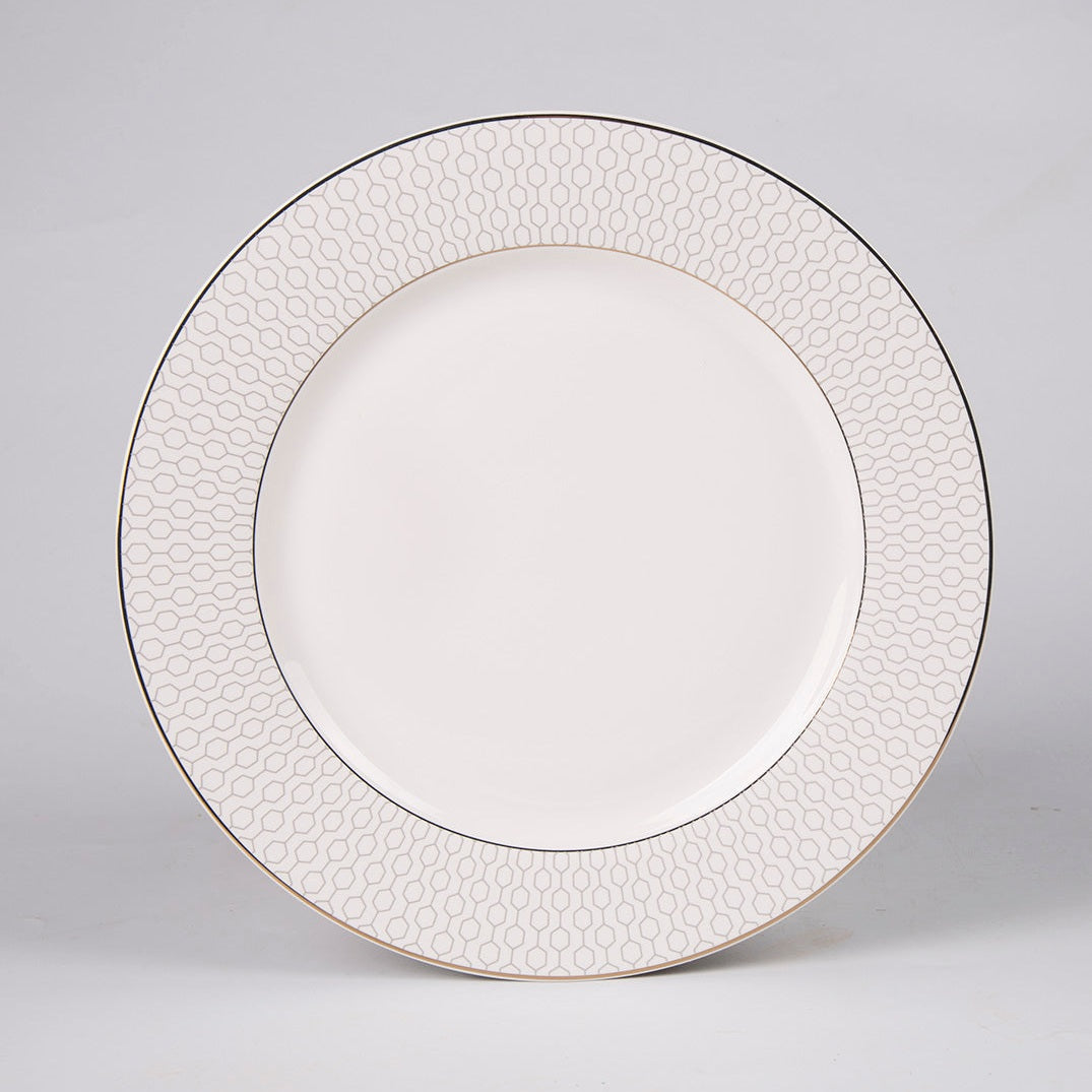 Symphony arris silver dessert plate Ø:20cm