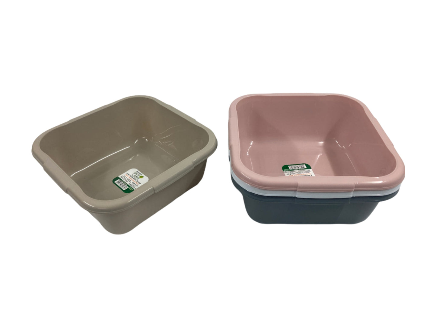 Colorful Squared Bowl; 9.6 lt