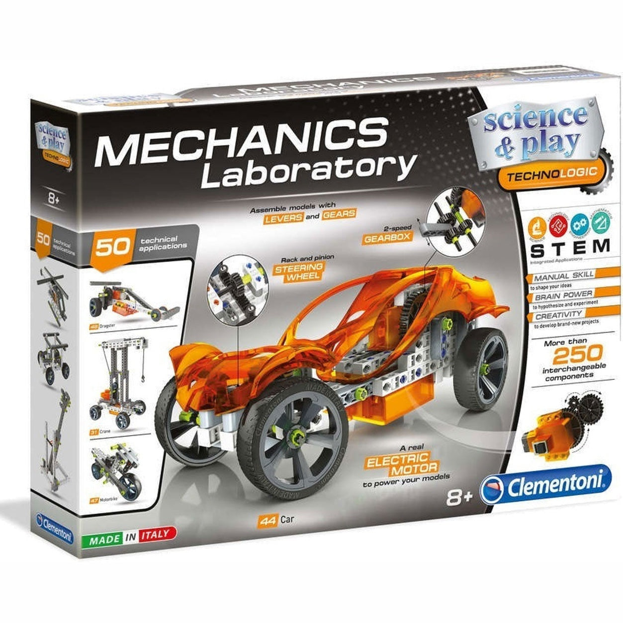 Clementoni Mechanics Engineering Of Machines 44 Car