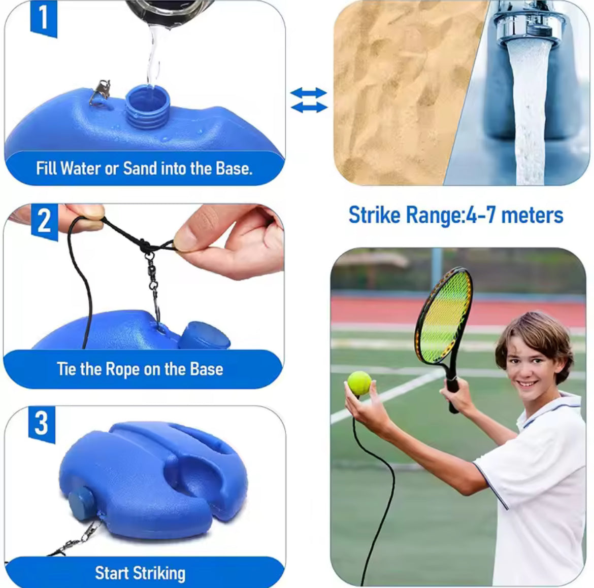 Portable Tennis Trainer