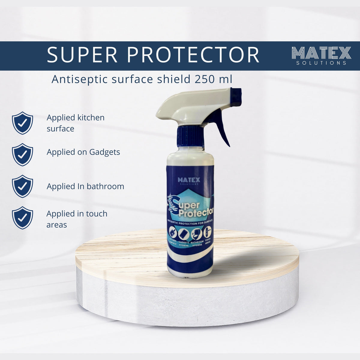 Super Protector Antiseptic Solution – 250 mL