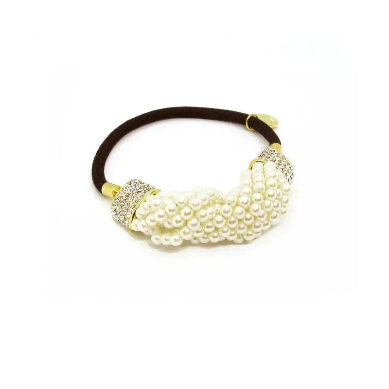 SD Women's Pearl Cluster Ponytail Holder | SD in Lebanon