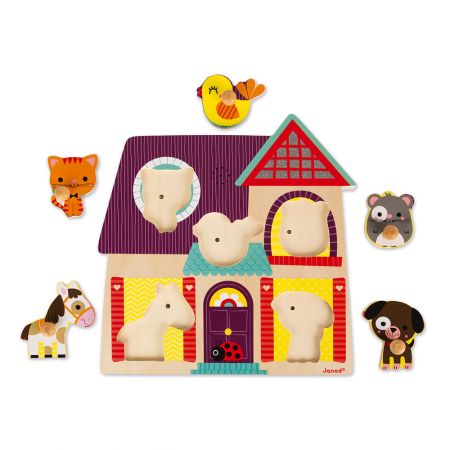 Janod - Musical My Little Friends - Puzzle