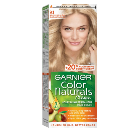Garnier color naturals # 9.1 natural extra light brown