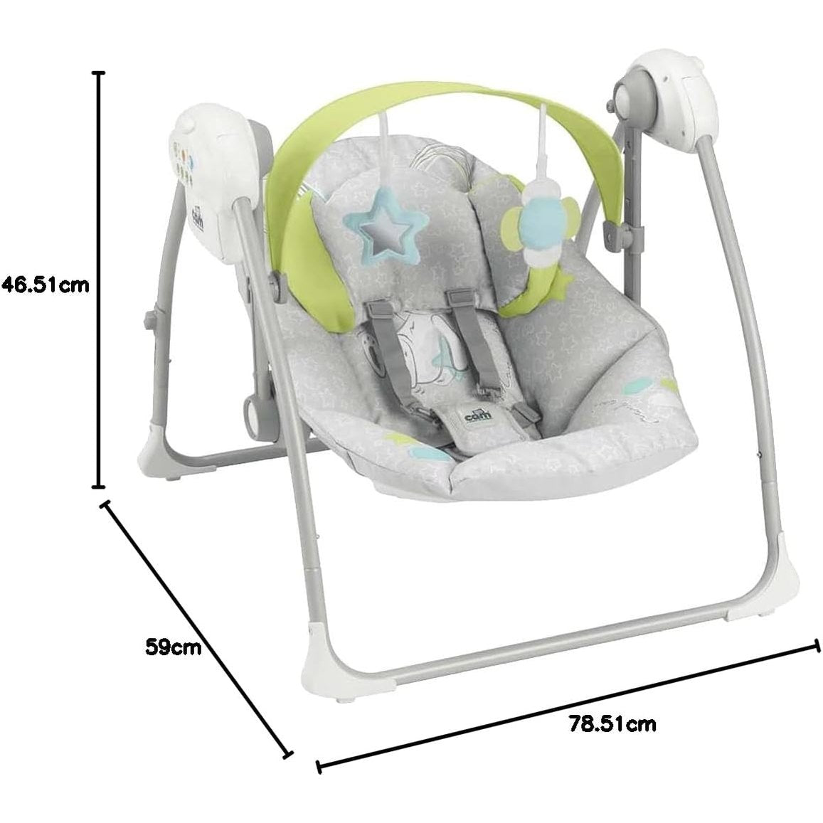 The World of Baby, Swing - Grey - Medaid International