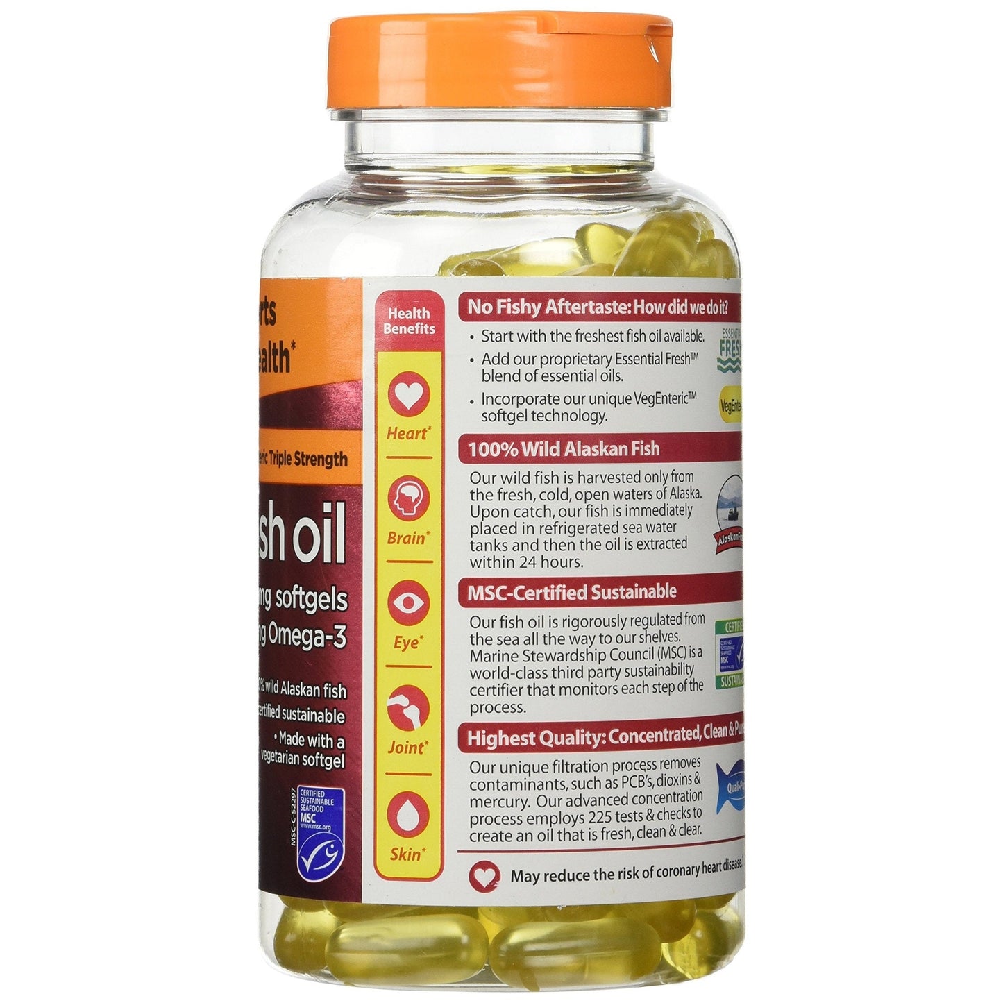 Members Mark Triple Strength Fish Oil 1400mg - 150 Ct - Medaid International