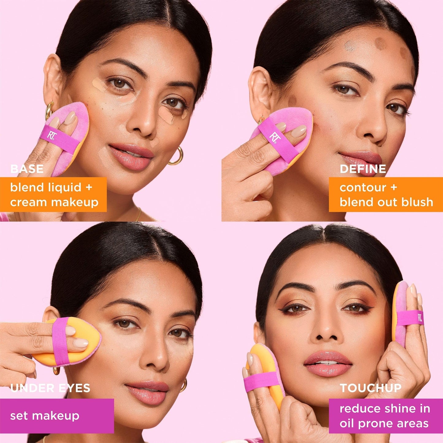 Real techniques miracle 2in1 powder puff 0090 274426