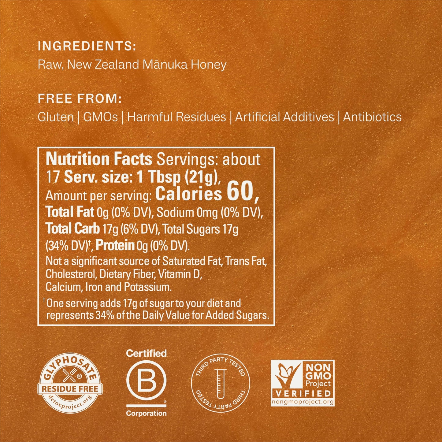 Manukora Raw Manuka New Zealand Honey MGO 200+, Non-GMO, 3rd-Party Tested, Glyphosate Residue Free Certified, 2000+ Natural Compounds, Traceable Hive-to-Hand, Daily Wellness Support – 360g Squeezy Bottle - Medaid International
