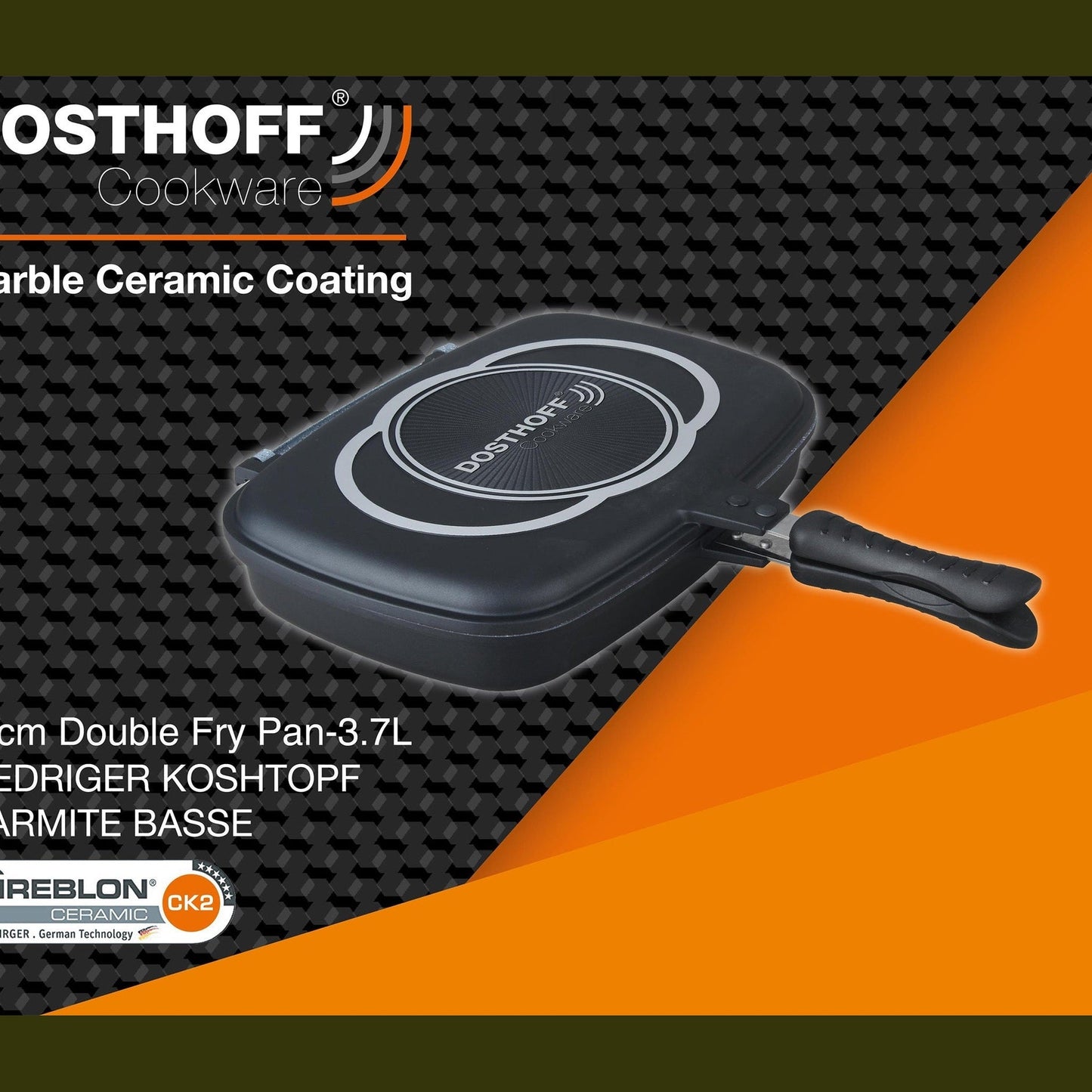 DOSTHOFF DOUBLE GRILL 36 CM