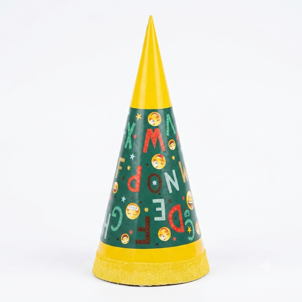 Daaly Colorful Alphabet & Emoji Party Cone | Daaly In Lebanon