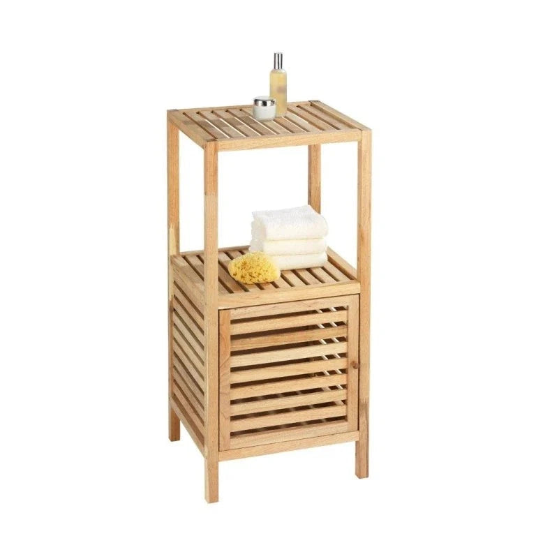 Household and bathroom shelf with door Norway By Wenko.de