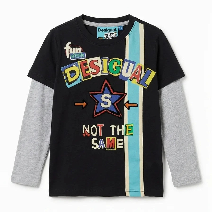 Zara Boy's Black Printed Blouse | Zara In Lebanon